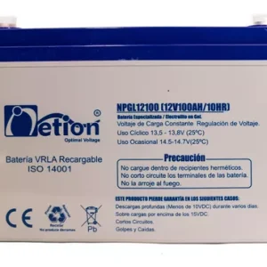 Batería NETION Gel 12V-100AH